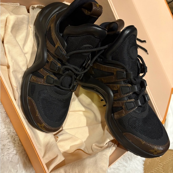 Louis Vuitton  archilgth auténtic leather sneakers - Picture 4 of 4